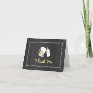 A Baby Is Brewing Thank You Card BabyQ