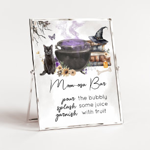 A Baby is Brewing Witch Mum Osa Bar Sign