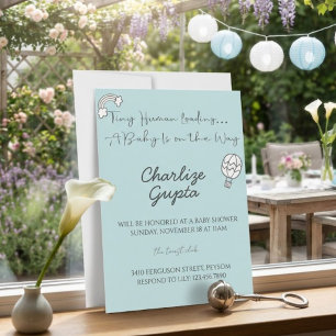 A Baby Is on the Way Baby Shower Invitation