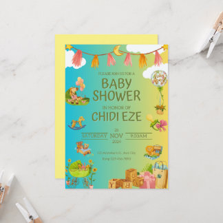  A Baby Shower Celebration Invitation