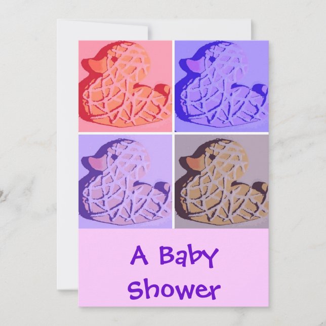 A Baby Shower Invitation (Front)
