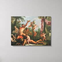 A Bacchanal Fine Art Canvas Print