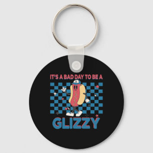 A Bad Day To Be A Glizzy 4th Of July 1  Key Ring