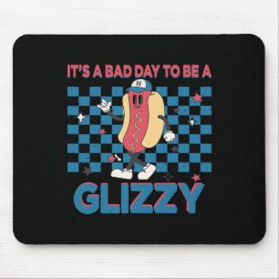 A Bad Day To Be A Glizzy 4th Of July 1  Mouse Mat