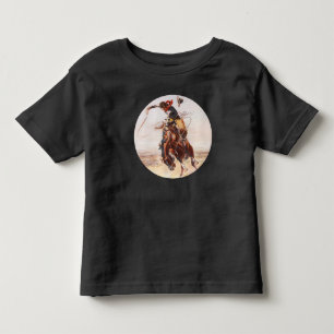 "A Bad Hoss" Bucking Bronco Toddler T-Shirt