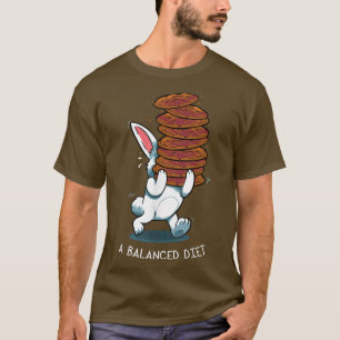 A Balanced Diet Cookie Love Baking Weight Loss Quo T-Shirt
