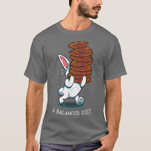A Balanced Diet Cookie Love Baking Weight Loss Quo T-Shirt
