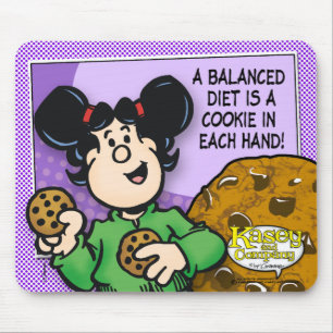 A Balanced Diet Mouse Mat