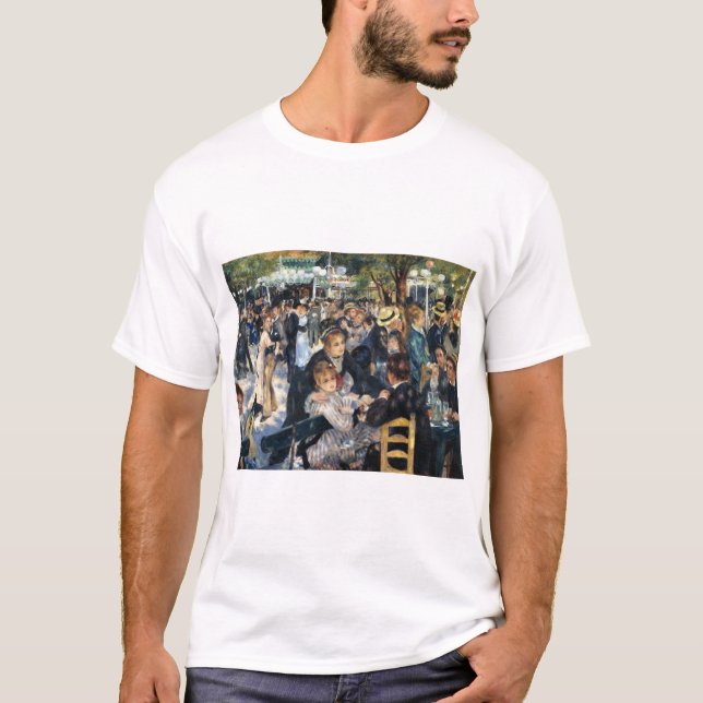A Ball At the Moulin de la Galette - Renoir T-Shirt (Front)