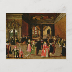 A Ball During the Reign of Henri IV Postcard
