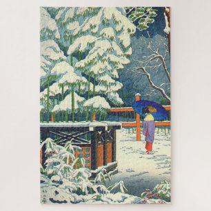 A Bamboo in the Shrine Fujishima Takeji 1953  Jigsaw Puzzle