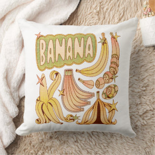 A Banana / Illustration of Banana Cushion