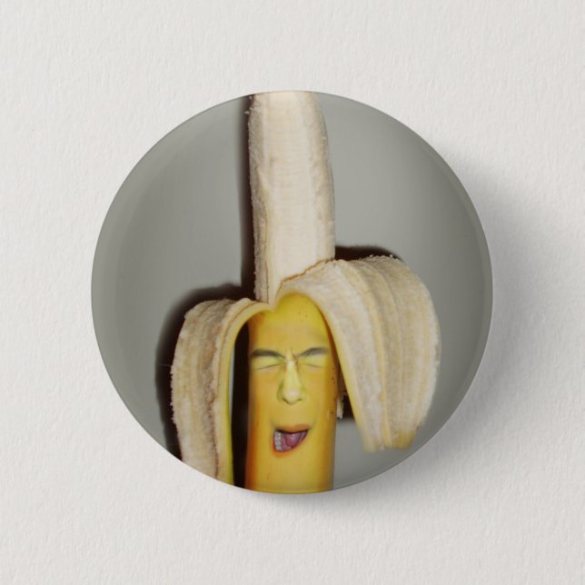 A Banana Splitting Headache 6 Cm Round Badge (Front)