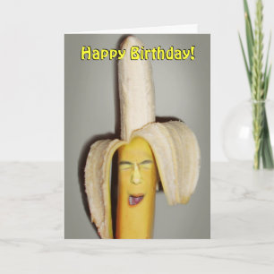 A Banana Splitting Headache Card