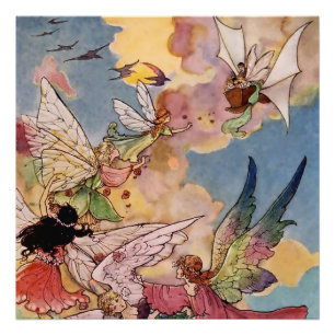 “A Band of Fairies” by Florence Anderson Photo Print