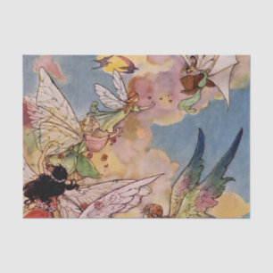 “A Band of Fairies” by Florence Anderson Tissue Paper