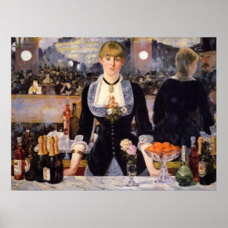 A Bar at Folies-Bergère Poster