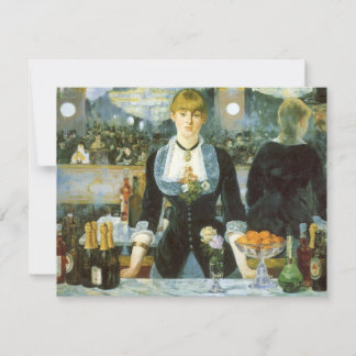 A Bar at the Folies Bergere by Edouard Manet