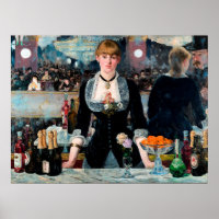 A Bar at the Folies-Bergère by Édouard Manet