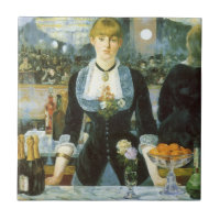 A Bar at the Folies Bergere by Edouard Manet