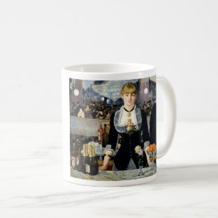 A Bar at the Folies-Bergère by Manet Coffee Mug
