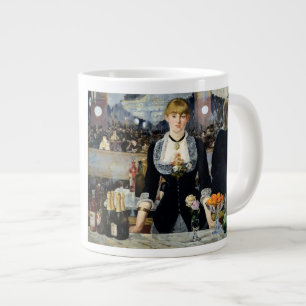 A Bar at the Folies-Bergère by Manet  Large Coffee Mug