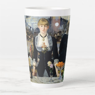 A Bar at the Folies-Bergère by Manet  Latte Mug