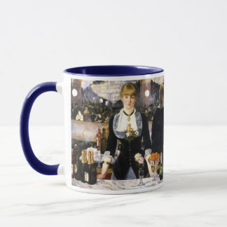 A bar at the Folies-Bergere ~ Customised. Mug