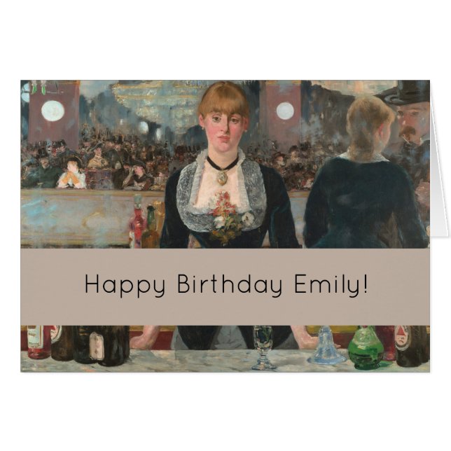 A Bar at the Folies-Bergère Edouard Manet (Front Horizontal)