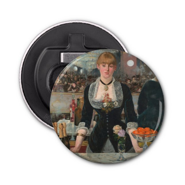 A Bar at the Folies-Bergère Edouard Manet Bottle Opener (Front)