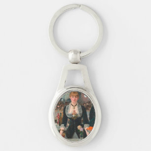 A Bar at the Folies-Bergère Edouard Manet Key Ring