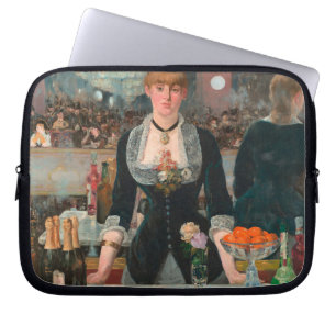 A Bar at the Folies-Bergère Edouard Manet Laptop Sleeve
