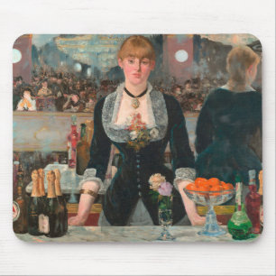 A Bar at the Folies-Bergère Edouard Manet Mouse Mat