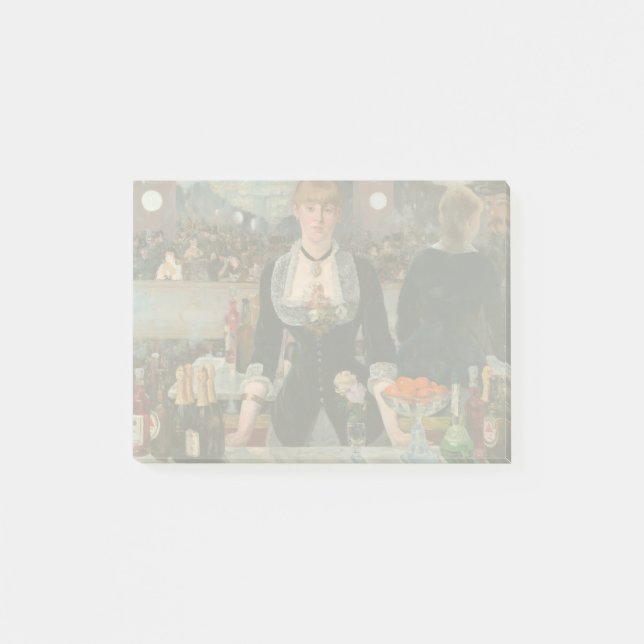 A Bar at the Folies-Bergère Edouard Manet Post-it Notes (Front)