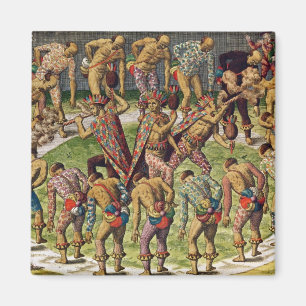 A Barbarian Celebration Magnet