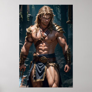 A Barbarian Won the Battle #3 Poster