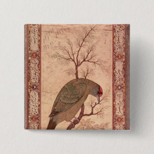 A Barbet  Jahangir Period, Mughal, 1615 15 Cm Square Badge