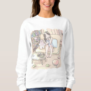 a bare foot sweatshirt