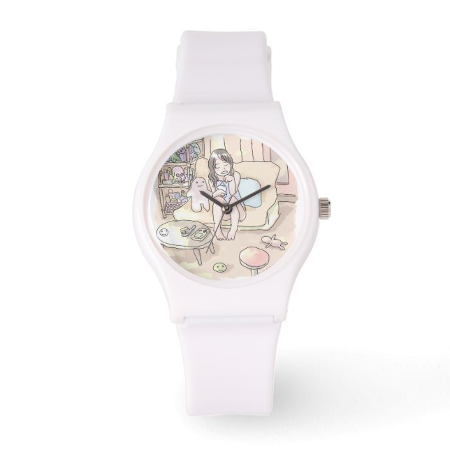 a bare foot watch (Front)