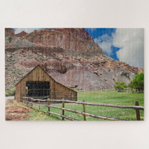 A Barn at Capitol Reef Jigsaw Puzzle