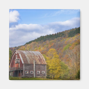 A barn in Vermont's Green Mountains. Hancock, 3 Magnet