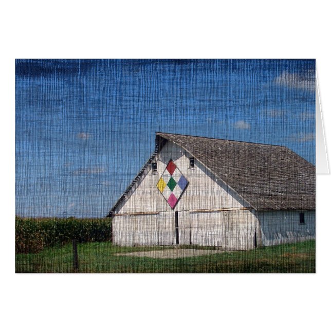 A Barn With A Quilt (Front Horizontal)
