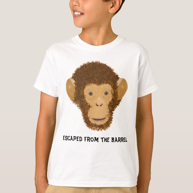 A Barrel Full of Monkeys T-Shirt (Front)
