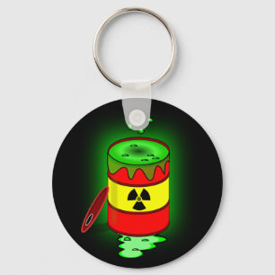A Barrel of Toxic Waste. Key Ring