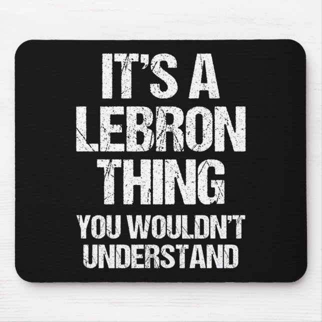A Basball King Thing Wouldnt Understand - Funny Mouse Mat (Front)