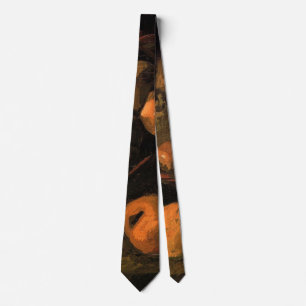 A Basket of Apples by Vincent van Gogh Tie