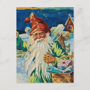 “A Basket of Gifts” by Jenny Nystrom Postcard