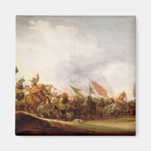 A Battle Scene, 1653 Magnet