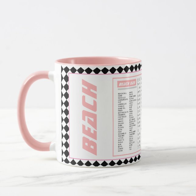 A Beach Day Game Mug (Left)
