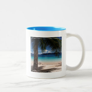 A Beach On Koh Wai Island In Thailand Two-Tone Coffee Mug